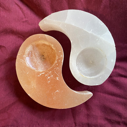 Selenite Tealight Holder