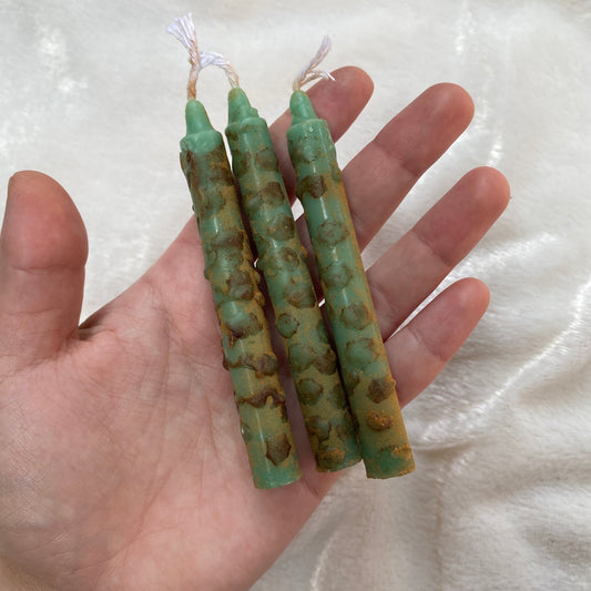 Money Spell Chime Candles
