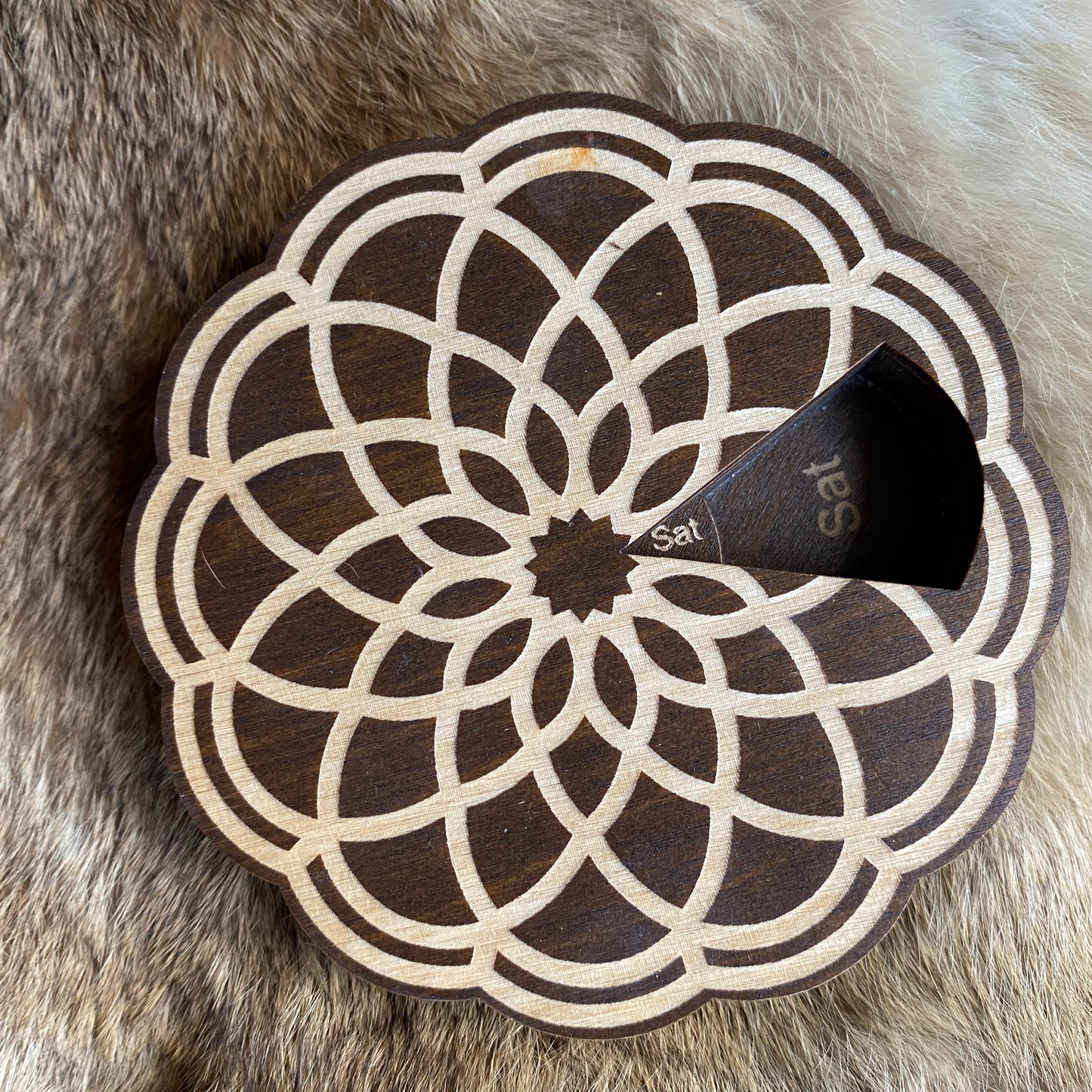 Sacred Geometry Pill Holder