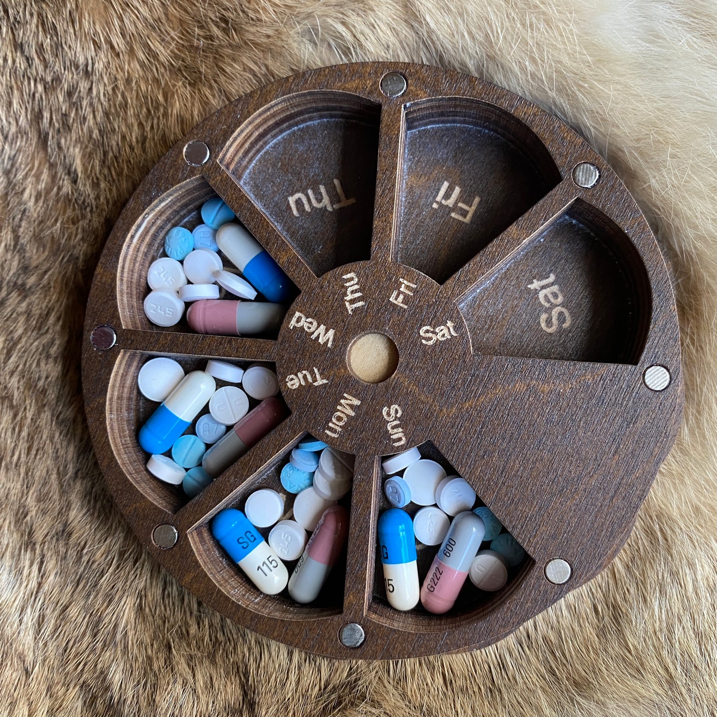 Sacred Geometry Pill Holder