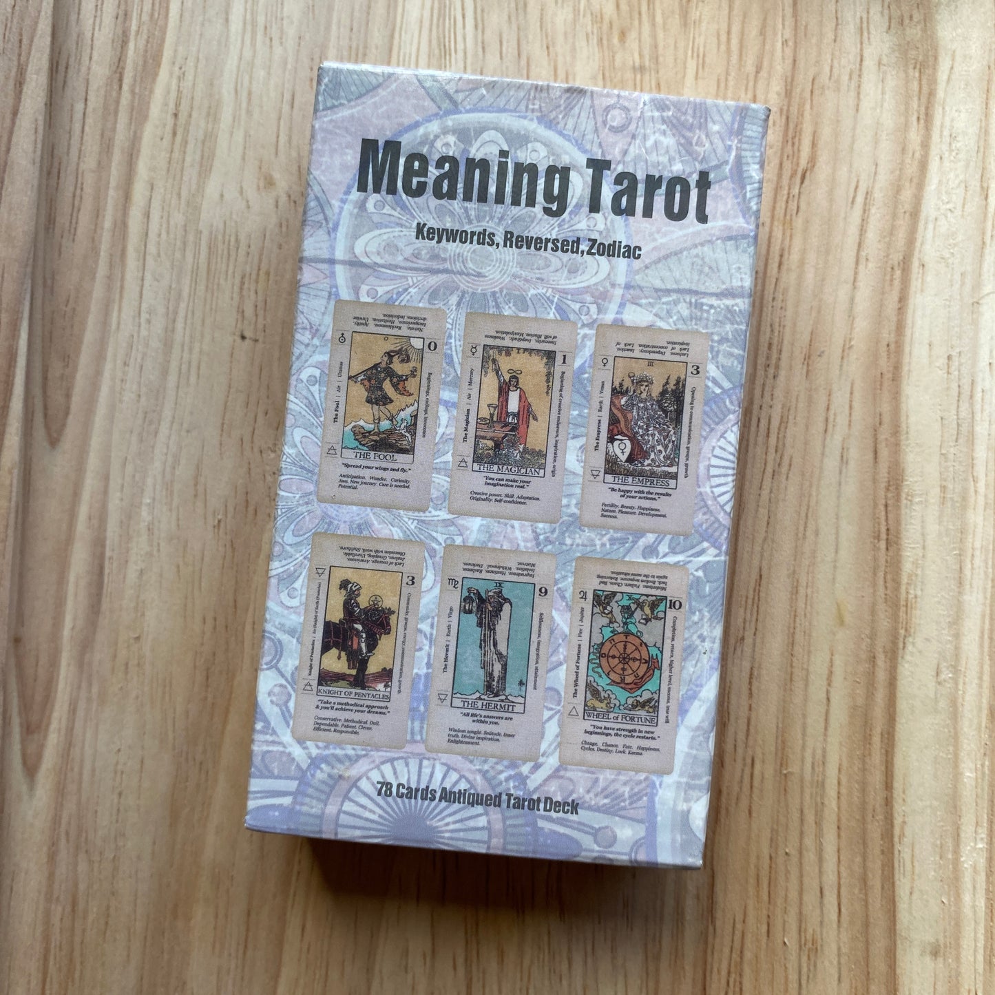 Meaning Tarot Cards