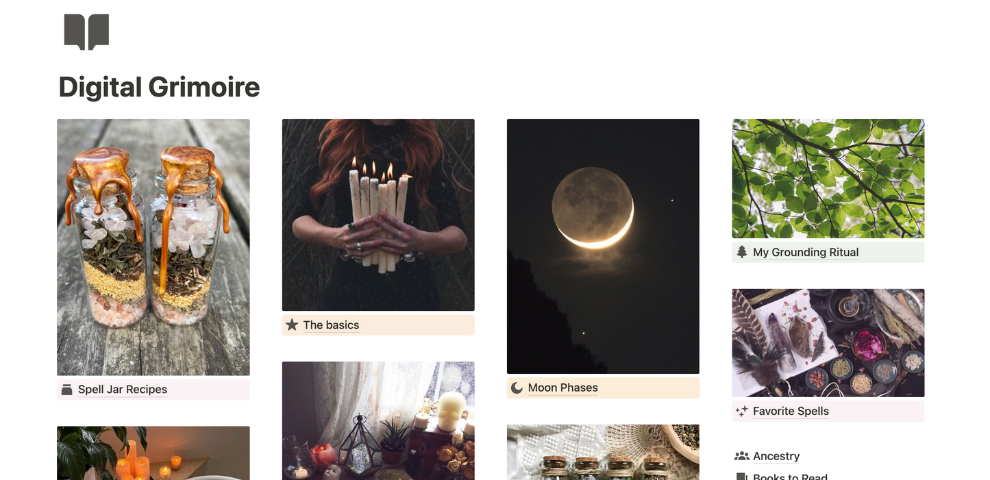 Digital grimoire
