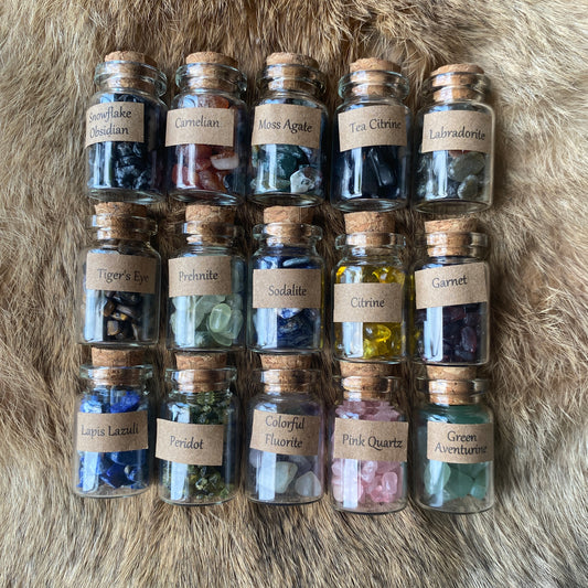 Crystal Chip Vial